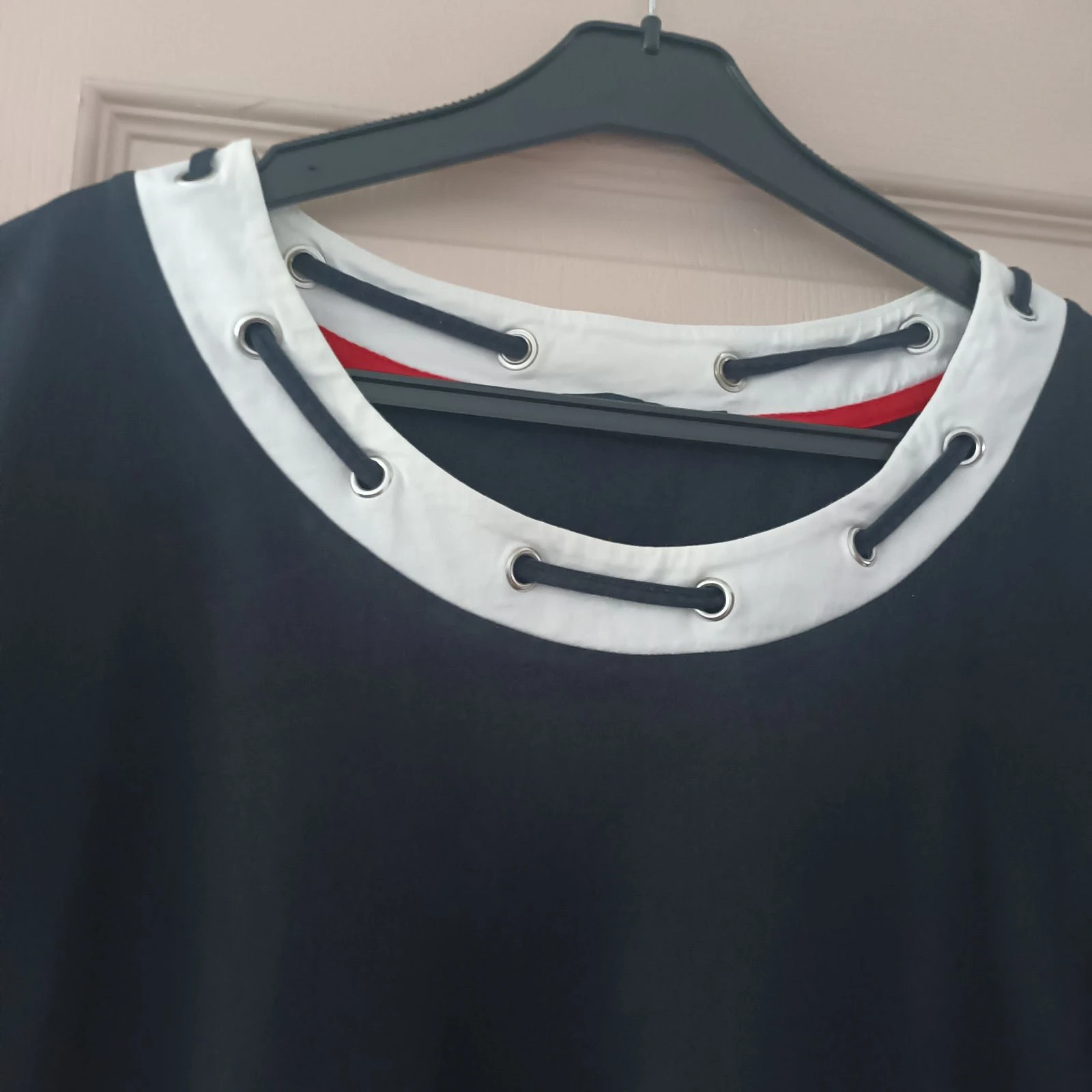 Camiseta marinera chic azul marino y blanco Grand Voile T42/44 – photo 3